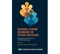 Kate Strudwick Building Student Belonging in Higher Education (Tascabile)