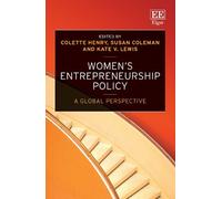 Kate V. Lewis Women's Entrepreneurship Policy (Copertina rigida)