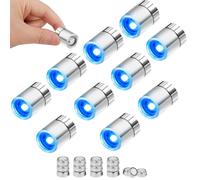 KATELUO 10 Pezzi Mini Luci LED a Batteria, Mini Luci a LED per Casa Delle Bambole, per Case Delle Bambole Giocattoli Vetrine Fai Da Te