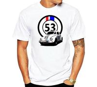 Katelyn Malloy Men t-Shirt Herbie 53 The Love Bug Tshirt White 3XL White XXL Color M