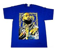 Katelyn NIPSEY HUSSLE T-Shirt Crenshaw Urban Hip Hop Rap HU$$Le Men's Tee Blue Blue XXL