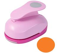 Katfort Perforatrice circolare da 7,6 cm, a forma di foro, per lavori con carta, cartoncino, etichette di marca, confezioni regalo, biglietti di auguri e album di ritagli, rosa