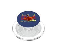 Kathak Dance Indiano Diwali Fuochi D'artificio Parola Collage PopSockets PopGrip per MagSafe