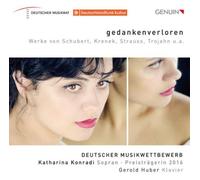 Katharina Konra Gedankenverloren: Werke Von Schubert, Krenek, Strauss, Troj (CD)