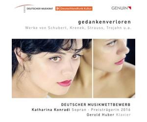 Katharina Konra Gedankenverloren: Werke Von Schubert, Krenek, Strauss, Troj (CD)