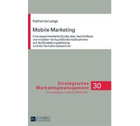 Katharina Lange Mobile Marketing (Copertina rigida)
