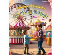 Katharina und Jonathan auf dem Jahrmarkt - Ein Ausmalbuch mit 30 Gute-Nacht-Geschichten für Kinder ab 4 Jahren