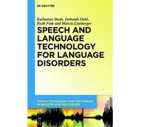 Katharine Beals Deborah Dahl Ru Speech and Language Technolo (Copertina rigida)