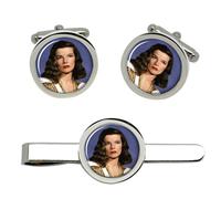 Katharine Hepburn Gemelli E Fermacravatta Set