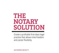 Katherine Beckett The Notary Solution (Tascabile)