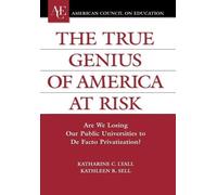 Katherine C. Lyall Kathleen R. The True Genius of America at (Copertina rigida)