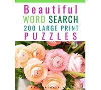 Katherine Finde Beautiful Word Search Puzzle Books For Adults Large (Tascabile)