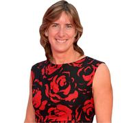 Katherine Grainger (Short Dress) Half Body Buddy Cutout