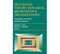 Katherine J. Kl Multilevel Theory, Research, and Methods in O (Copertina rigida)