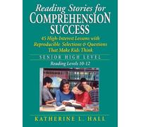 Katherine L. Ha Reading Stories For Comprehension Success - Senior (Tascabile)