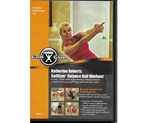 Katherine Roberts Golf Gym Balance Ball Workout