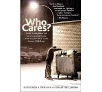 Katherine S. Newman Elisabeth S. Jacobs Who Cares? (Copertina rigida)