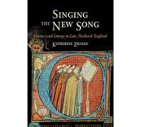 Katherine Zieman Singing the New Song (Copertina rigida) Middle Ages Series