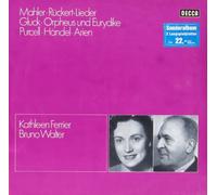 Kathleen Ferrier - Mahler: Rückert-Lieder / Gluck: Orpheus und Eurydike / Arien von Purcell & Händel [Vinyl Doppel-LP] [Schallplatte]