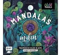 Kathleen Hoffma Colorful Mandala - Mandalas malen: Träumerisc (Copertina rigida)
