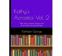 Kathleen L George Kathy's Acrostics Vol. 2 (Tascabile) Kathy's Acrostics