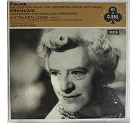 Kathleen Long (piano) - Decca Ace of Clubs - ACL 257: Faure (Ballade for Piano and Orchestra / Four Nocturnes) Francaix (Concertino for Piano and Orchestra): Kathleen Long: Jean Martinon: London Philharmonic Orchestra: Vinyl LP