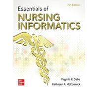 Kathleen McCormick Virginia Saba Essentials of Nursing Informatics (Tascabile)