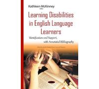 Kathleen McKinn Learning Disabilities in English Language Lea (Copertina rigida)