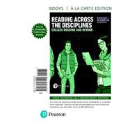 Kathleen McWhor Reading Across the Disciplines: College Reading and (Loose-leaf)