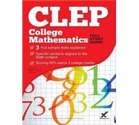 Kathleen Morrison Sharon A Wynne CLEP College Mathematics 2017 (Tascabile)