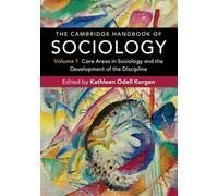 Kathleen Odell Korgen The Cambridge Handbook of Sociology (Tascabile)