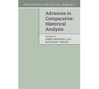 Kathleen Thelen Advances in Comparative-Historical Analysis (Tascabile)