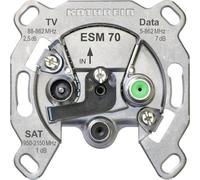 Kathrein 21110019 ESM 70 Presa per antenna SAT, TV, FM, Data Da incasso, A vite