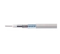 Kathrein 21510025 Cavo coassiale Diam. est.: 6.90 mm 75 Ω 120 dB Bianco 100 m