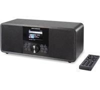KATHREIN DAB+ link S12 - DAB+ / radio Internet, stereo - Nero | 2 × 15 watt, streaming audio Bluetooth e funzione di trasmissione, servizi di streaming come Deezer ecc., registrazione USB