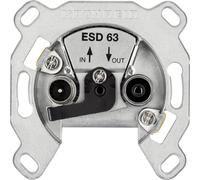 Kathrein ESD 63 Presa per antenna TV, Onde ultracorte Da incasso Presa passante