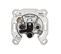 Kathrein ESM 42/G TV + Radio Metallic Socket-Outlet - Socket-outlet