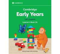 Kathryn Harper Elly S Cambridge Early Years Let's Explore Learner's (Tascabile)