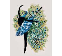 Kathryn McGovern Arabesque 60 x 80 cm Stampa su Tela, Multicolore