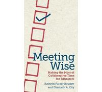 Kathryn Parker Boudett Elizabeth A. City Meeting Wise (Tascabile)