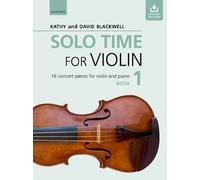 Solo Time for Violin Book 1: 16 concert pieces for violin and piano