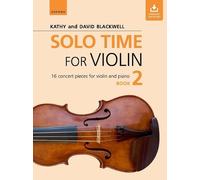 Kathy Blackwell David Blackwell Solo Time for Violin Book 2 (Sheet Music)