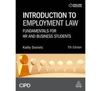 Kathy Daniels Introduction to Employment Law (Tascabile)