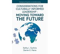Kathy L. Guthrie Darren E Considerations for Culturally Informed Le (Tascabile)