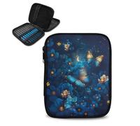 Kathyboom Custodia vuota per uncinetti a forma di farfalla, organizer per uncinetti, organizer per uncinetti, supporto per uncinetto e accessori per uncinetto