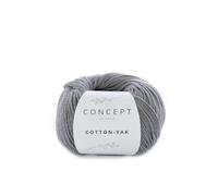 Katia Cotton di Yak - Concept - Colore: Gris Claro (112) - 50 G/Ca. 130 m lana