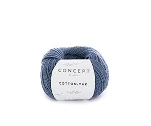 Katia Cotton di Yak - Concept - Colore: Jeans (116) - 50 G/Ca. 130 m lana