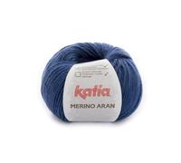 Katia Merino Aran 057 blu 100 G lana
