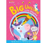 Katie Button Big Unicorn Little Unicorn (Libro di cartone)
