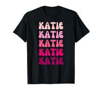Katie First Name Minimalist Design Maglietta